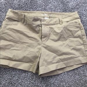 Women’s khaki shorts